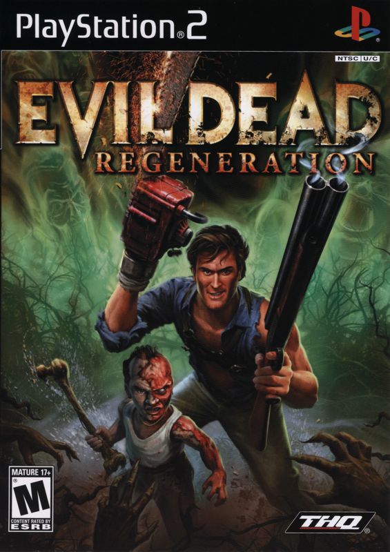 Evil Dead: Regeneration box art for Xbox